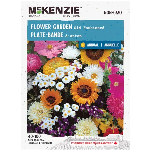 SEMENCES DE FLEURS: PLATE-BANDE D'ANTAN A.E. MCKENZIE CO.