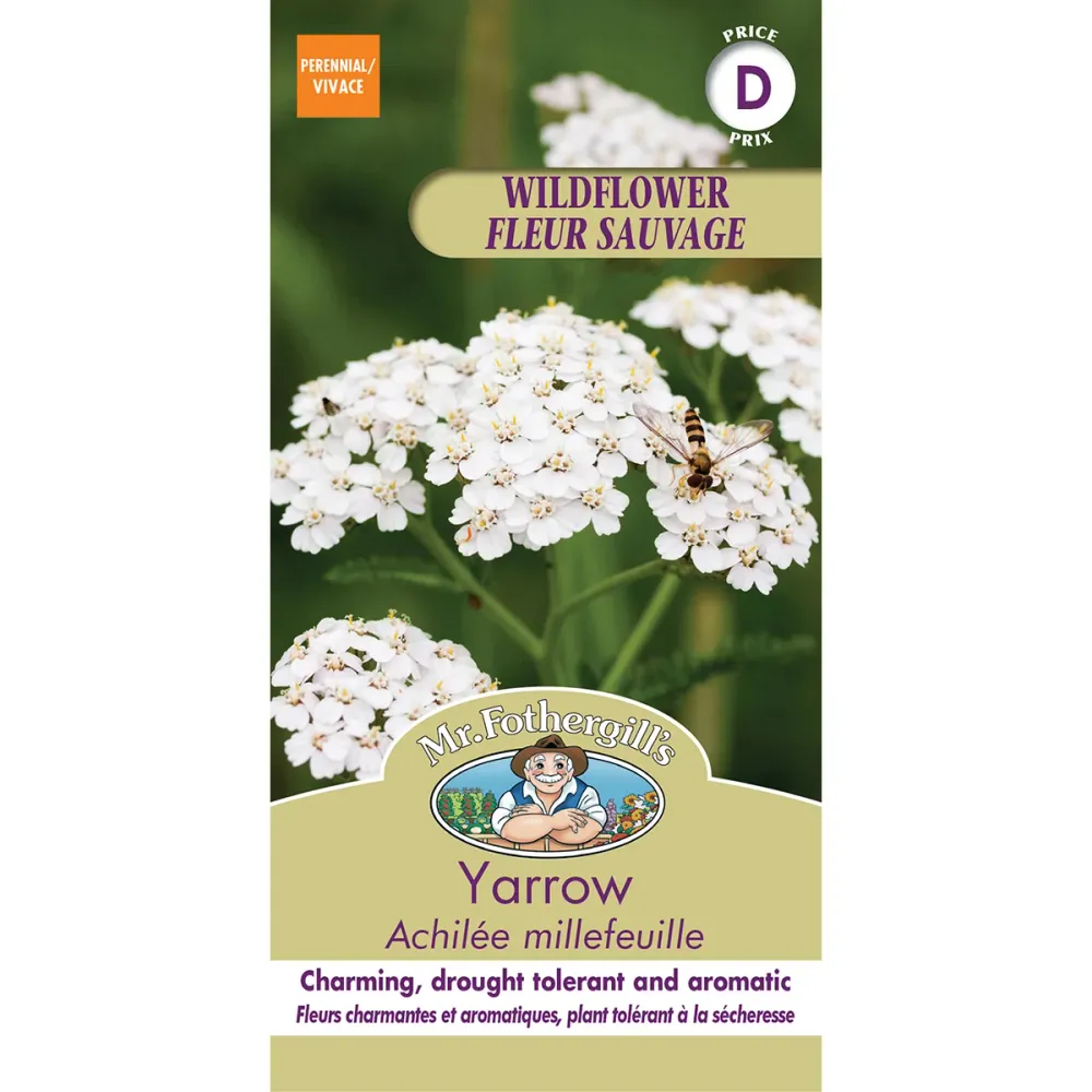 SEMENCES DE FLEURS: ACHILÉE MILLEFEUILLE FOOTPRINT PRODUCTS LIMITED