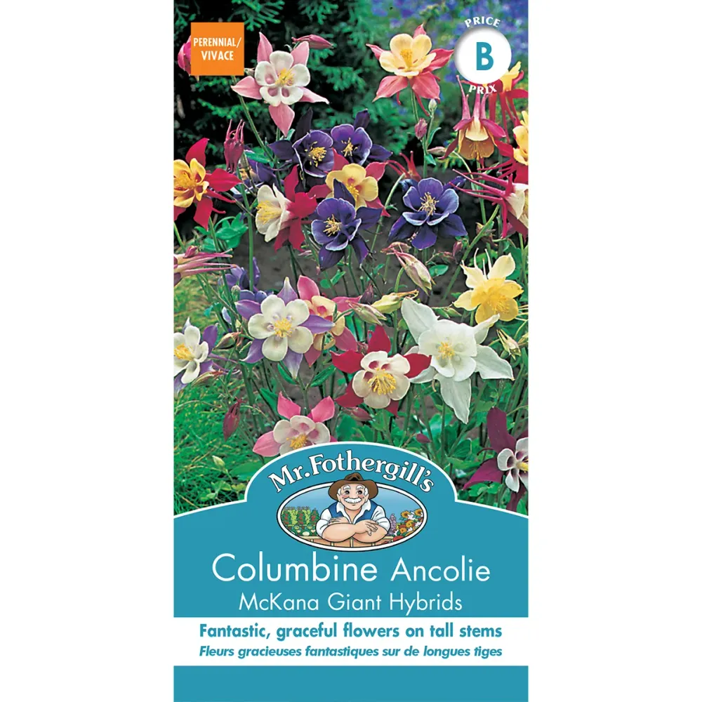 SEMENCES DE FLEURS: ANCOLIE - MCKANA GIANT HYBRIDS FOOTPRINT PRODUCTS LIMITED