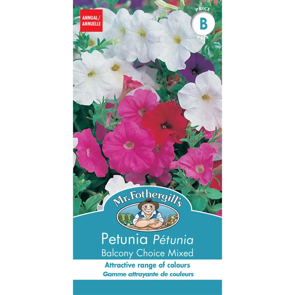 SEMENCES DE FLEURS: PÉTUNIA - BALCONY CHOICED MIXED FOOTPRINT PRODUCTS LIMITED