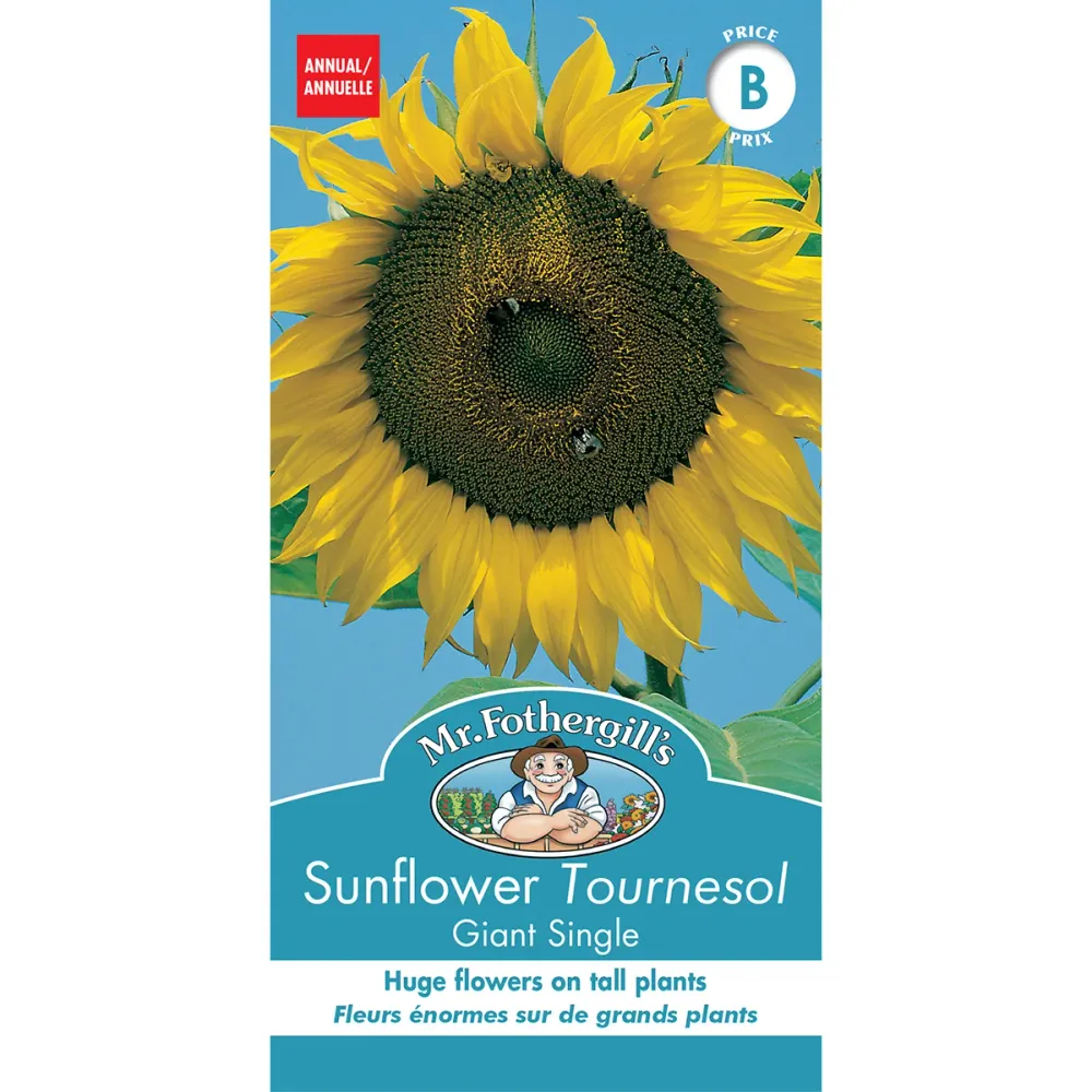 SEMENCES DE FLEURS: TOURNESOL - GIANT SINGLE FOOTPRINT PRODUCTS LIMITED