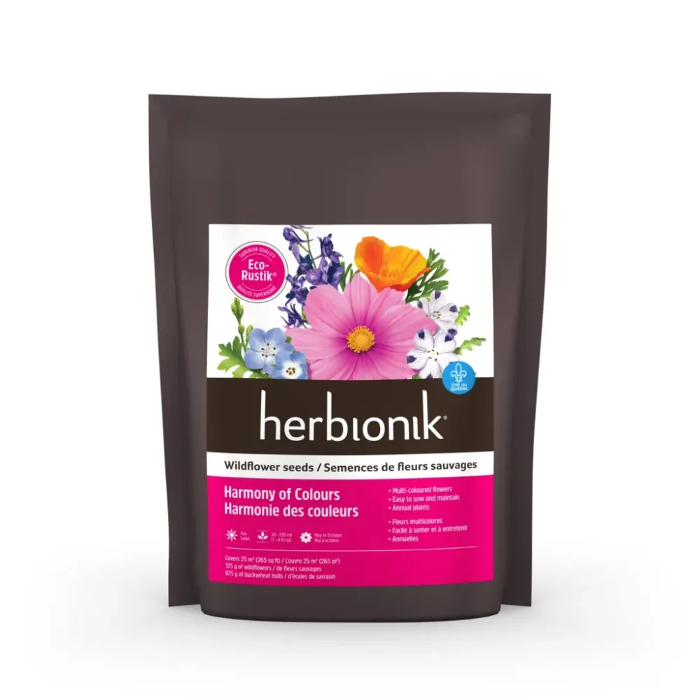SEMENCE DE FLEURS SAUVAGES - HARMONIE DES COULEURS GLOCO INC