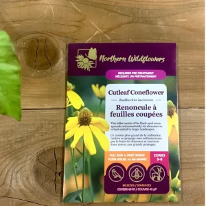 SEMENCES DE FLEURS: RENONCULE À FEUILLES COUPÉES NORTHERN WILDFLOWERS