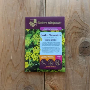 SEMENCES DE FLEURS: ZIZIA DORÉ NORTHERN WILDFLOWERS