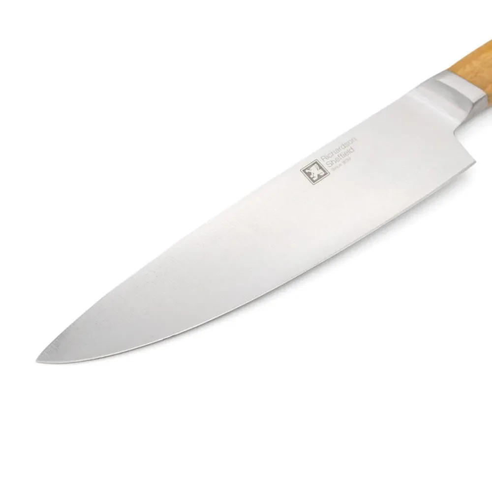 Richardson Sheffield - Ensemble de couteaux Nomad 5 pièces avec bloc à couteaux magnétique - Bambou