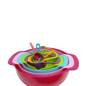 Chemins de Table Kitchen Life 10 Piece Mixing Bowl Set - Assorted