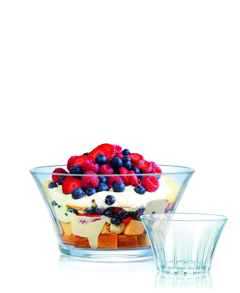 Luminarc Lance 7 Piece Salad Bowl Set - Cristallin