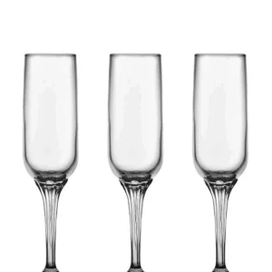 Torchon de Cuisine Pasabahce 3 Piece Kayla Cristal Set - Clear