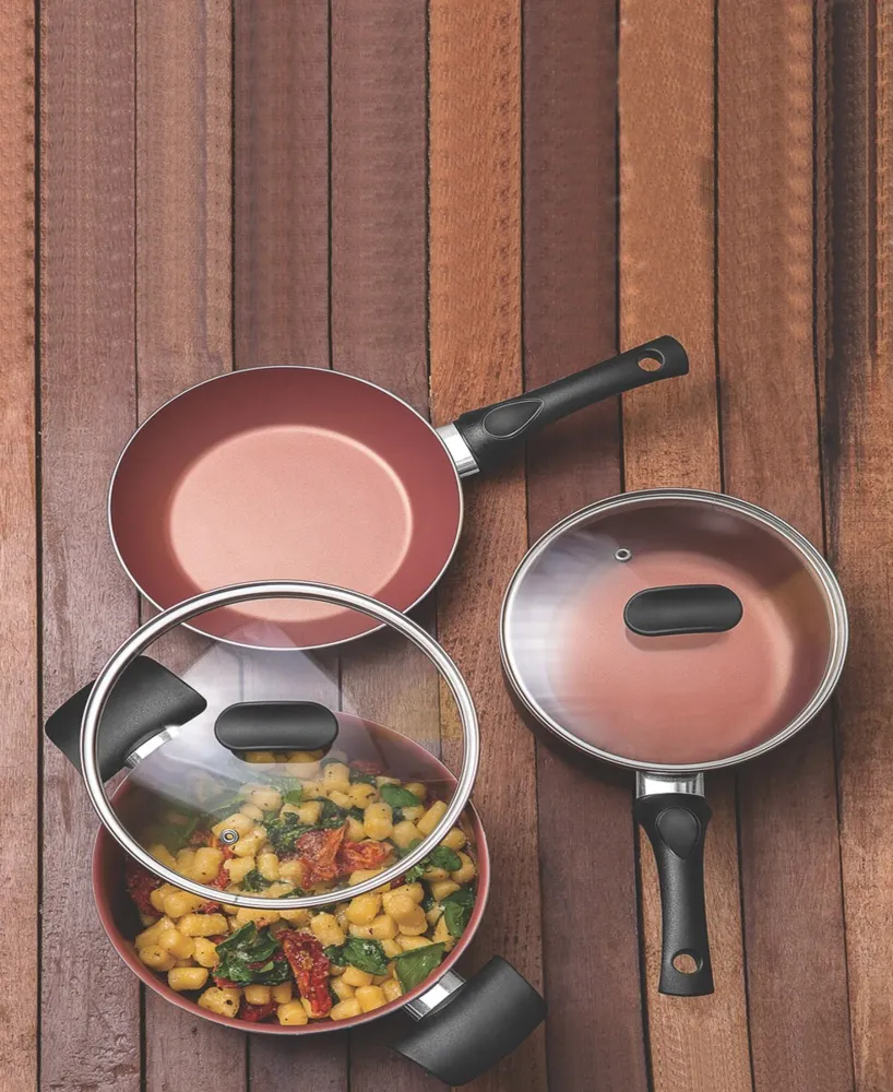 Tramontia Vermont Cookware Set 6 Piece - Caramel