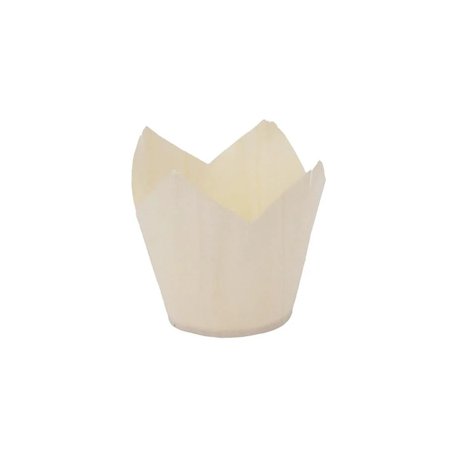 Cocotte en Fonte Regent 10 Piece Disposable Wooden Round Cups Set Chocolat