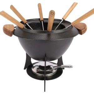 Cookinglife Fondueset Moritz Gietijzer - 6 personen - ø 23 cm pour Cuisson Lente