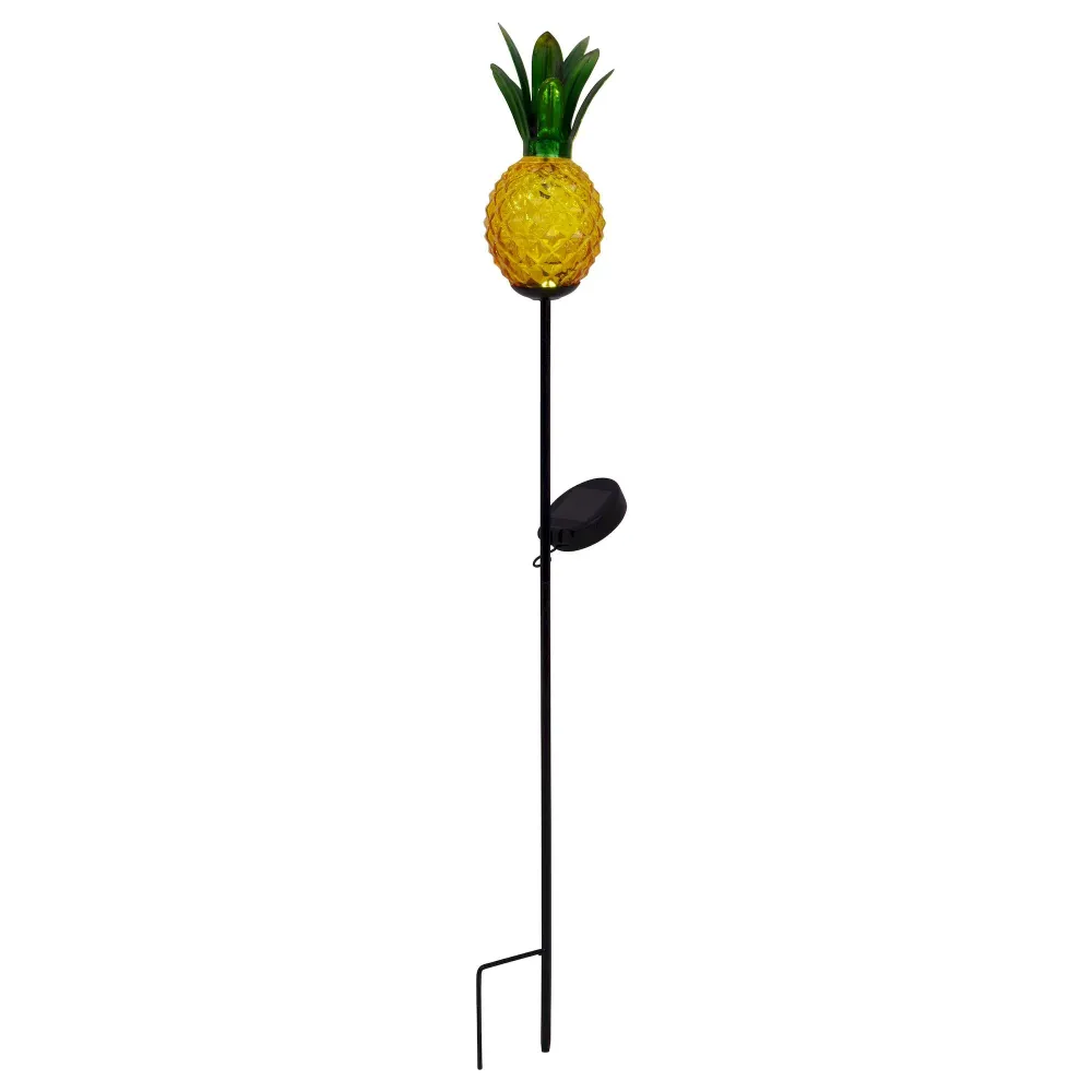 Piquet solaire LED Näve Ananas orange 81 cm Naeve