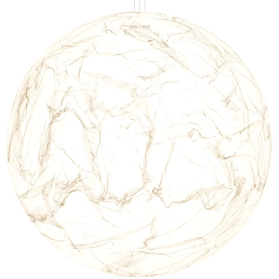 PAPER MOON PENDENTIF OPAL POLY 600MM