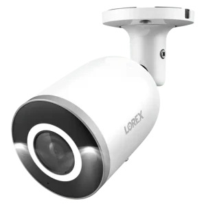 Lorex Fusion 4K (capable de 16 caméras) Système NVR filaire de 3 To avec caméra Bullet doté d'un éclairage de sécurité int...
