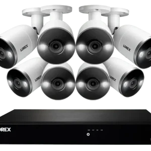 Système IP Fusion NVR Ultra HD 4K à 16 canaux avec caméras de dissuasion intelligentes Lorex Discontinued