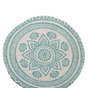 Kitchen Life Hand Woven Place Mat - Bleu clair (Modèle Imperméable)