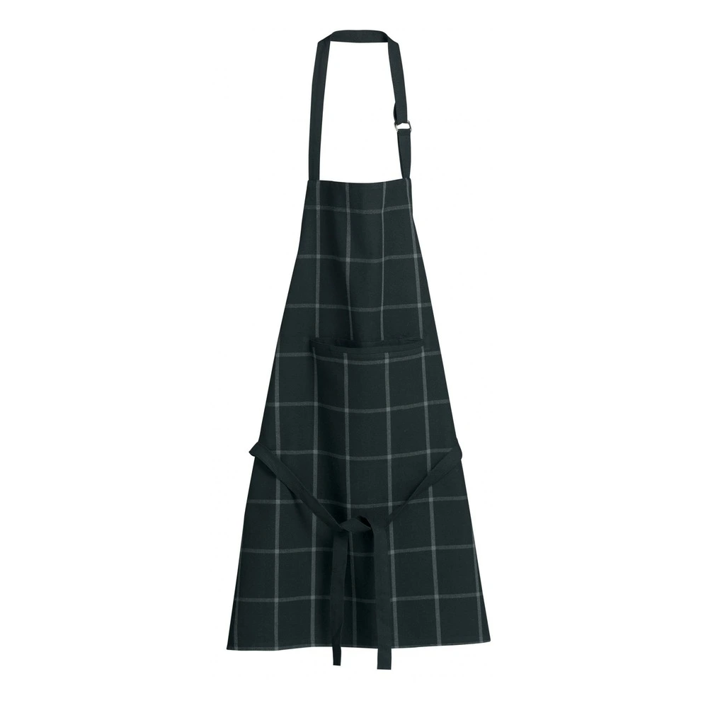 Tablier de cuisine recycle doha noir 80 x 85 cm pour Dîners Formels