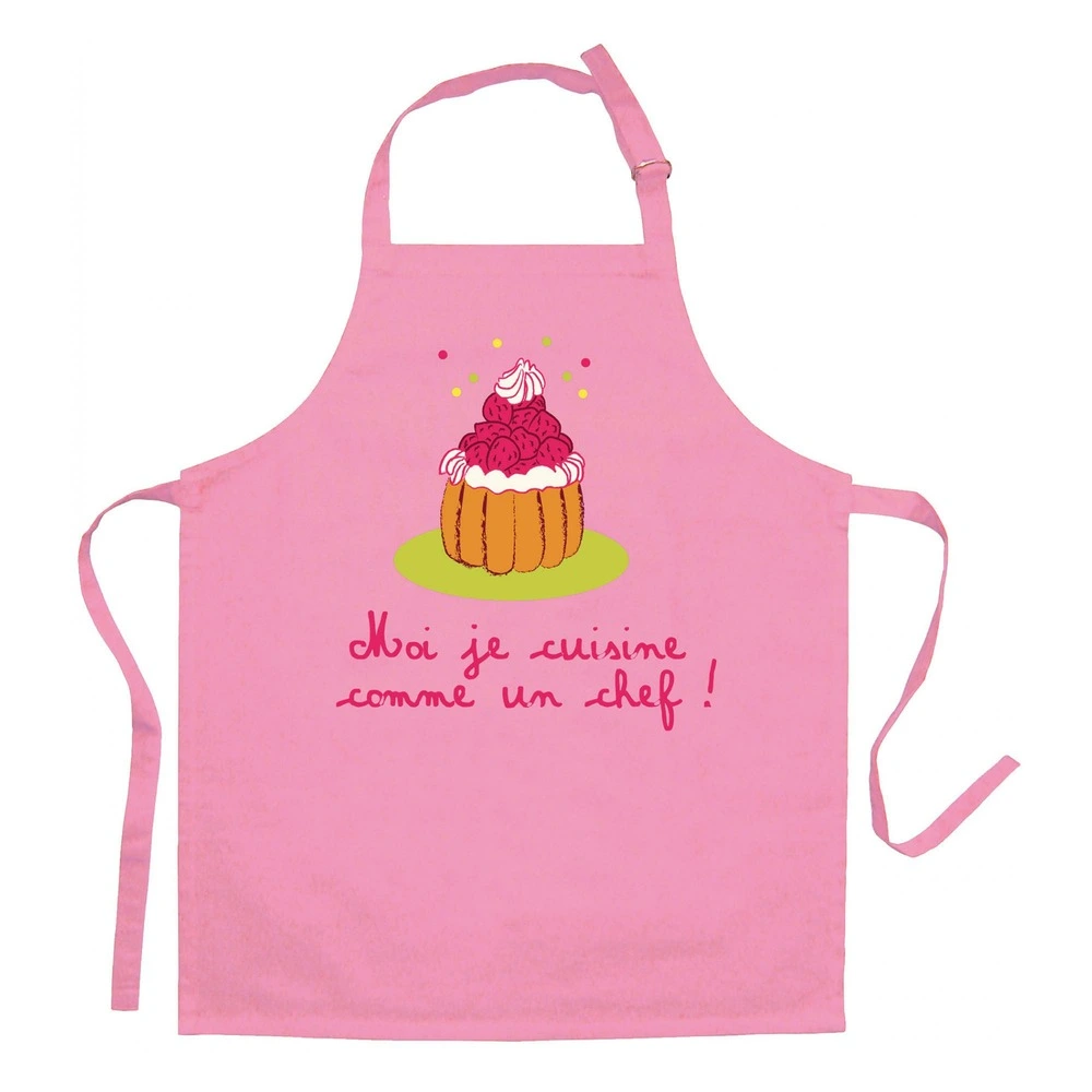 Torchon de Cuisine Tablier de cuisine enfant je cuisine comme un chef recyclé