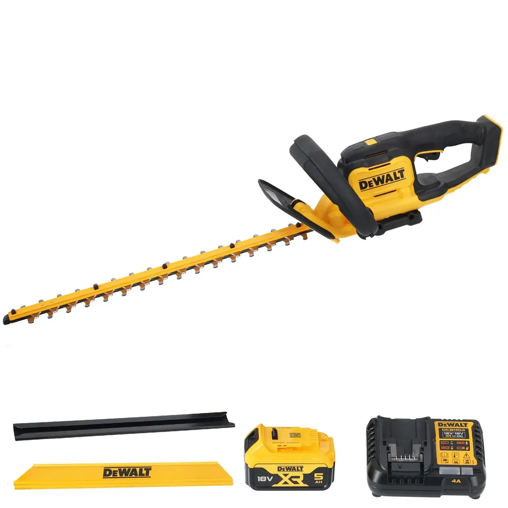 Taille-haie Dewalt Batterie DCMHT564P1-QW 18 V 5 Ah