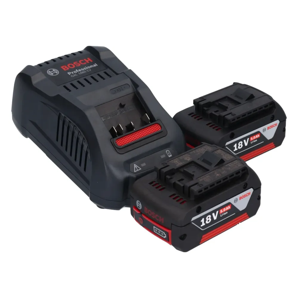 Bosch GHE 18V-60 Professional Taille-haies sans fil 18 V 60 cm Brushless + 2x batterie 5,0 Ah + chargeur Bosch Professional