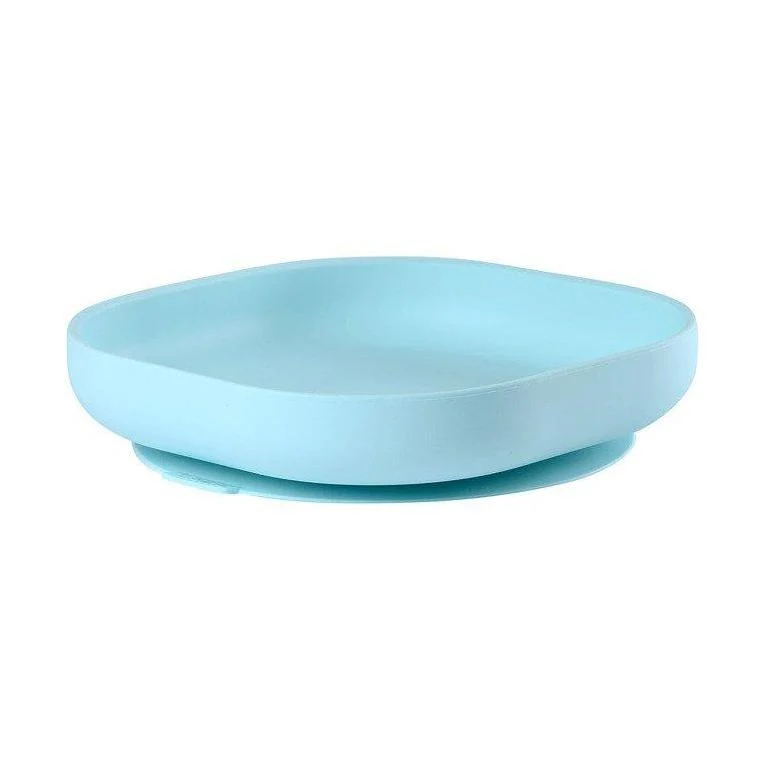 Beaba Soucoupe en silicone avec ventouse bleue