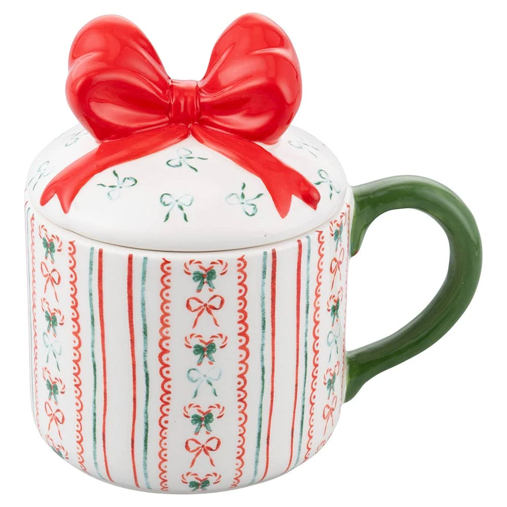 XMAS FIOCCHI TASSE AVEC COUVERCLE 250ML VdE Tivoli 1996