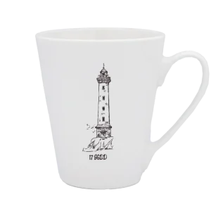 MUG CONIQUE BLANC - PHARE SPE BO & BON