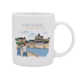 MUG DROIT BLANC-MAYENU