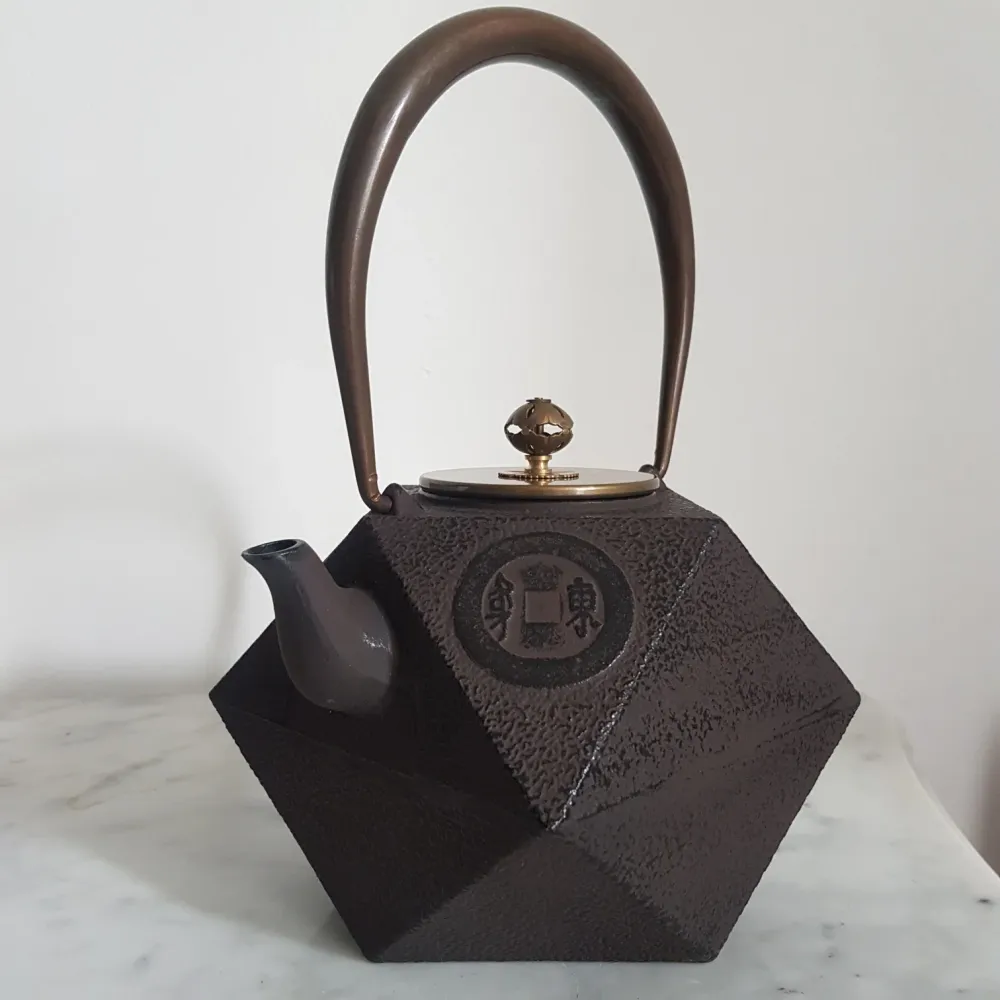 Bouilloire en Fonte Théière Origami 1,3L Theieres Du Monde