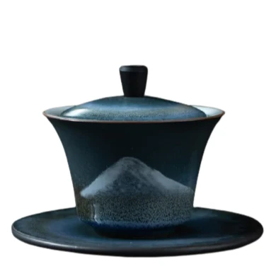 Théière Chinoise en Porcelaine <br> Peinte 140ml Theieres Du Monde