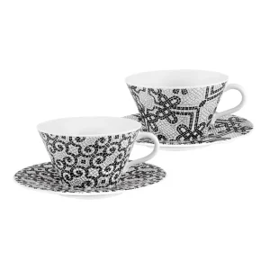 Tasse et Soucoupe à Thé Calçada Portuguesa | Ensemble de 2 Vista Alegre