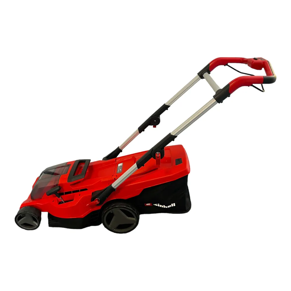Einhell GE-CM 36/37 Li - Solo Tondeuse à gazon sans fil 36 V ( 2x 18 V ) 37 cm ( 3413172 ) Solo - sans batterie, sans char...