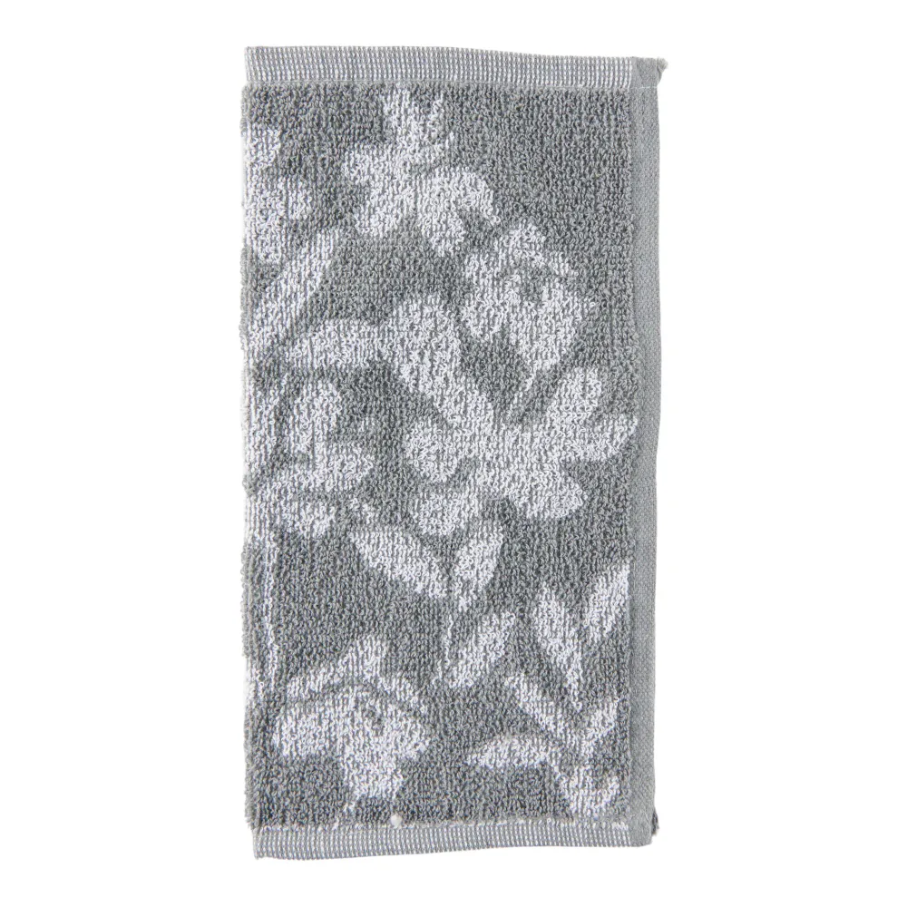 Débarbouillette à motif floral jacquard, 11 po x 11 po Giant Tiger