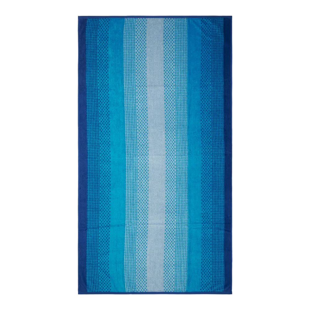 Serviette de plage en jacquard, 40 po x 70 po Giant Tiger