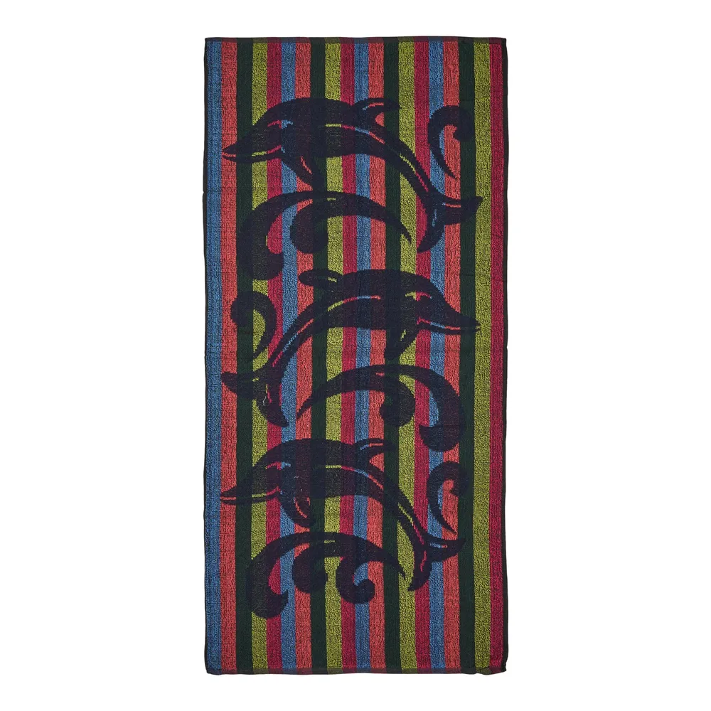 Serviette de plage à motif jacquard, 29 po x 59 po, assorti Giant Tiger