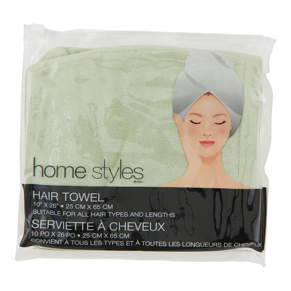 Serviette pour cheveux HomeStyles