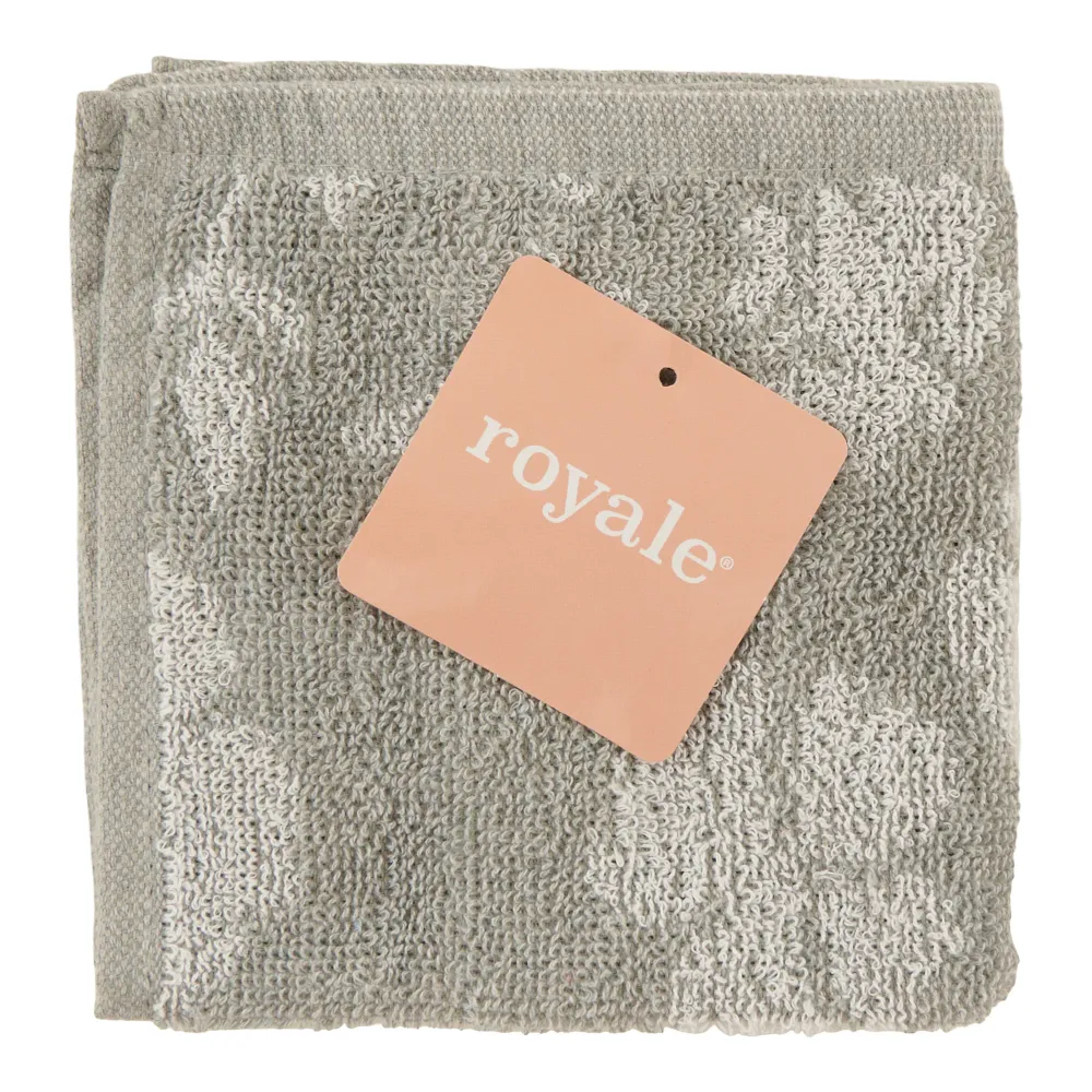 Débarbouillette en jacquard Royale, 12 po x 12 po