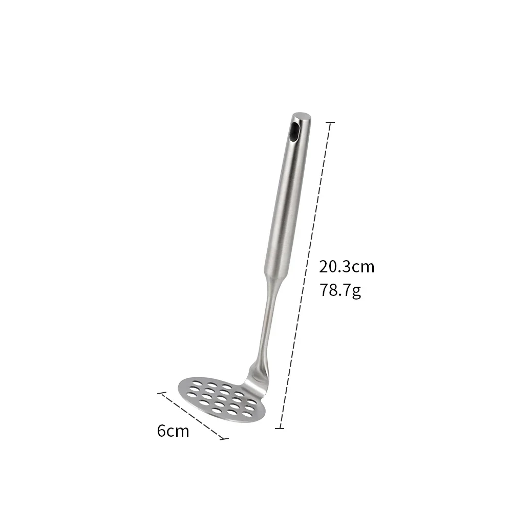 Presse-Purée en Acier Inoxydable – Durable & Antirouille Ustensile de chef