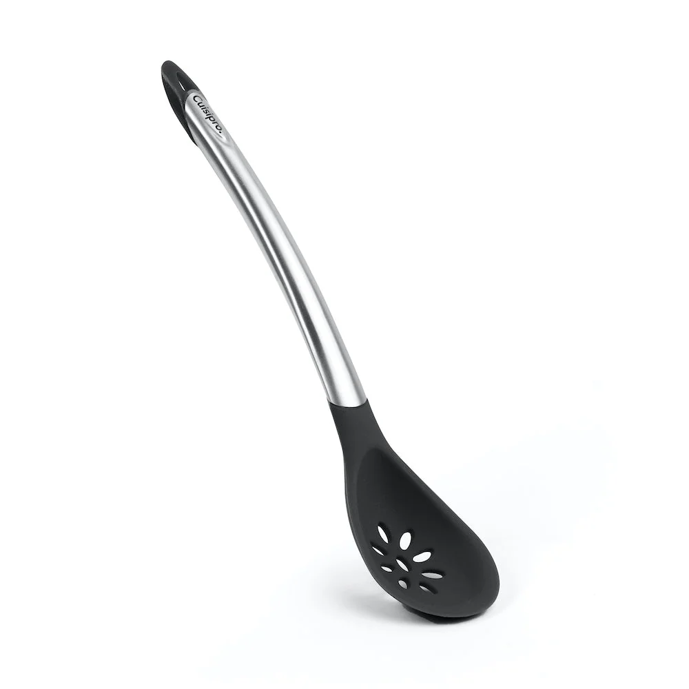 Cuillère fendue en silicone Cuisipro - Noir Browne & Co.