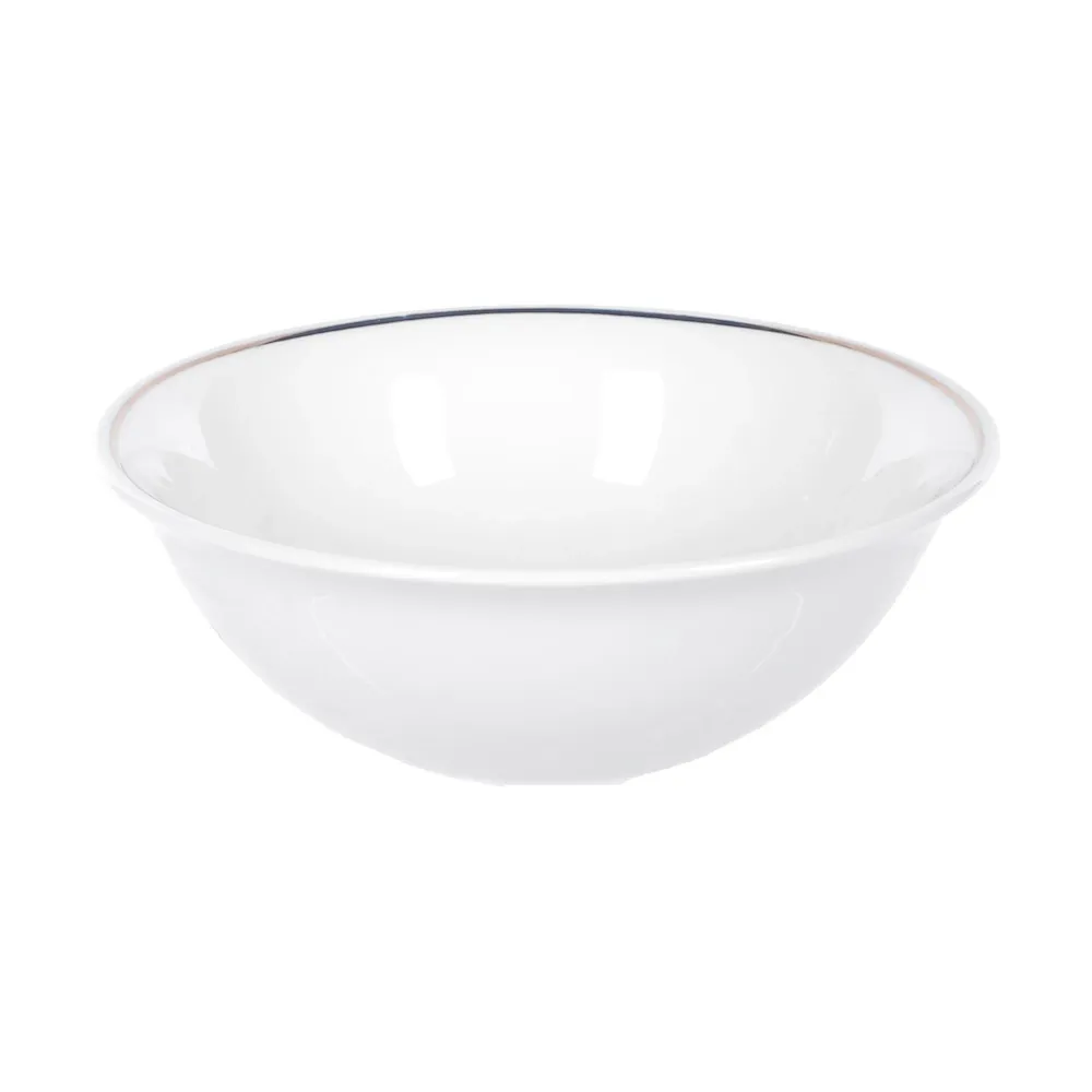 Bol avec bordure dorée porcelaine Stokomani