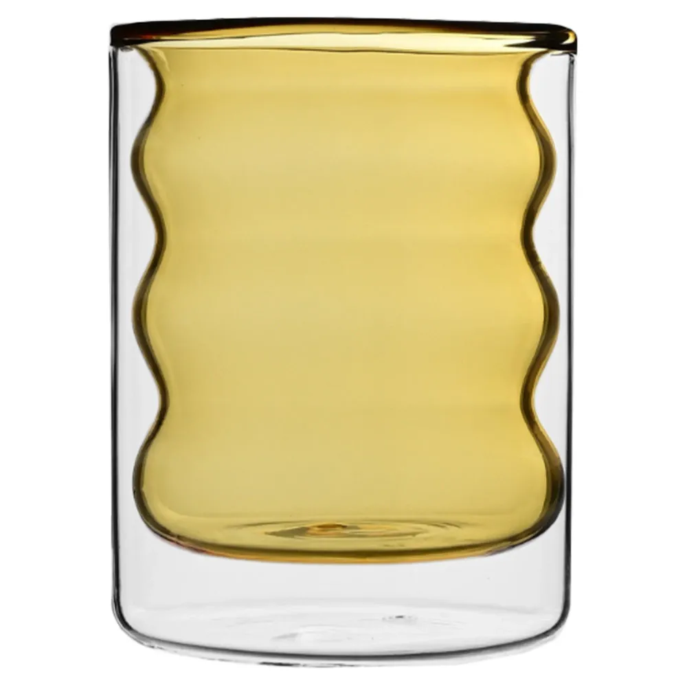 Tasse colorée double paroi - Orange Stokomani