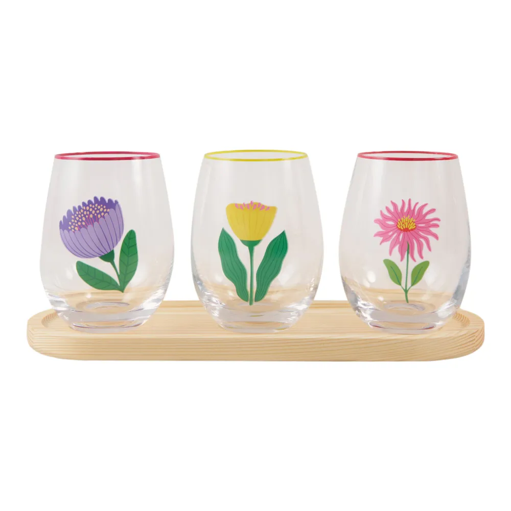 Verres sans pied avec palette, 500 ml, 4 pièces Giant Tiger