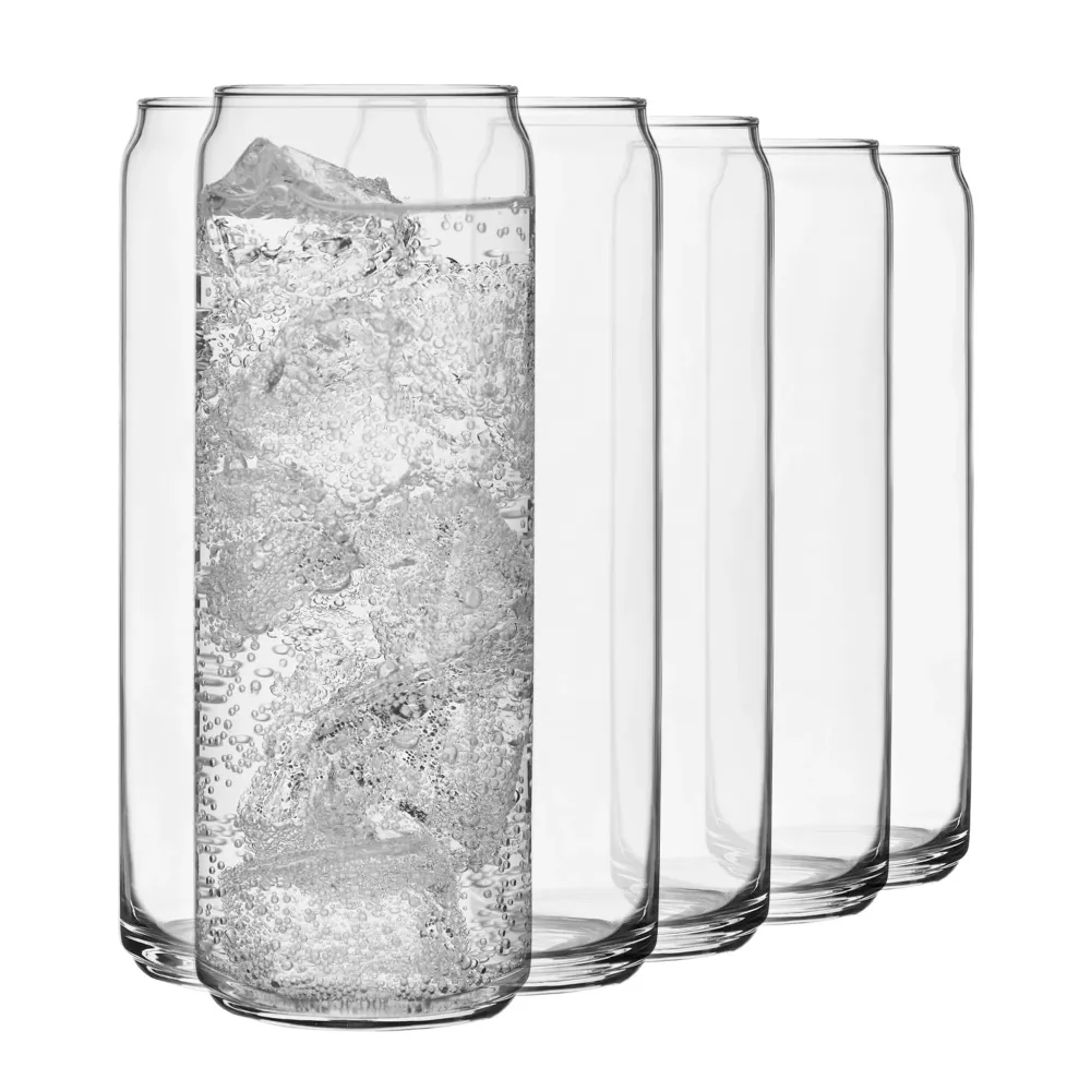 Verre à canette mince classique Libbey, 12,5 onces, lot de 6