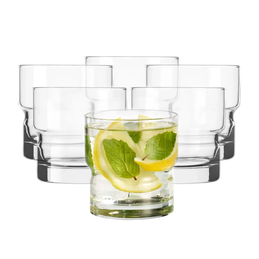 Verre double empilable Libbey Newton, 350 ml, lot de 6
