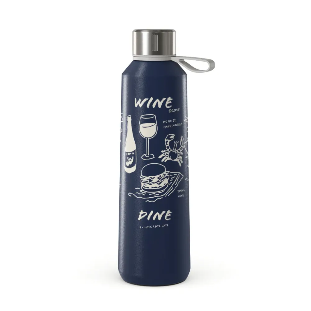 Wine & Dine - Bouteille Réutilisable