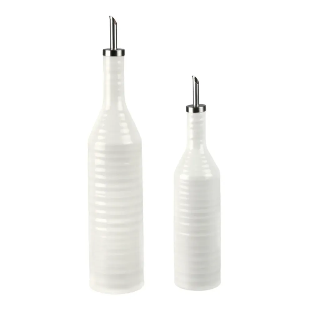 Sophie Conran Oil & Vinegar White Porcelain Set Portmeirion